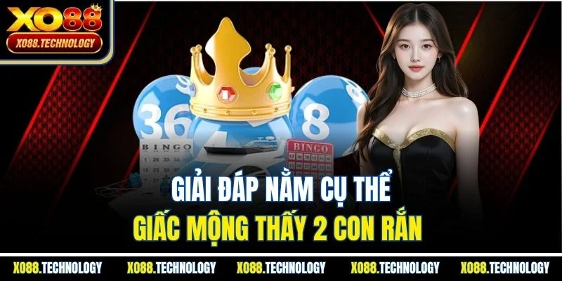 Giải đáp nằm cụ thể giấc mộng thấy 2 con rắn